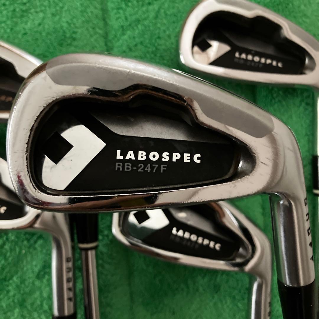 名器オノフLABOSPEC RB-247F アイアンセット 5本、NS850