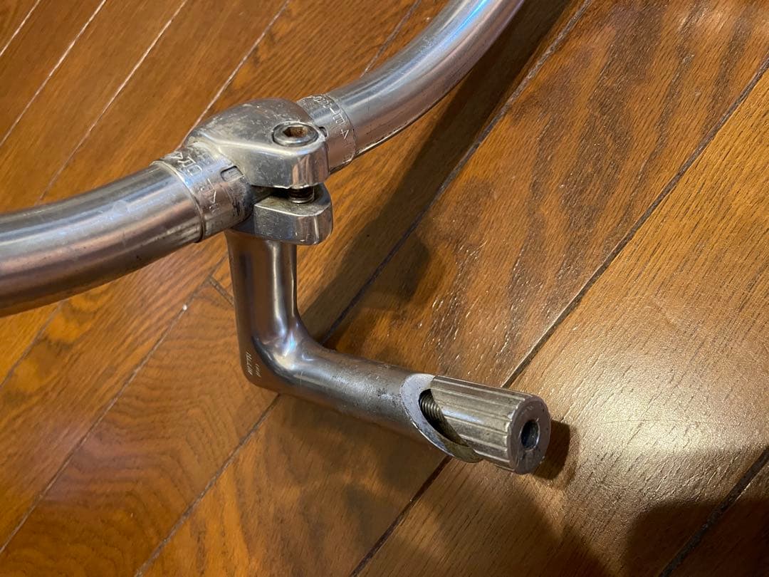 NJS NITTO ハンドル　100mm 58°ステム　競輪　ピスト　ランドナー