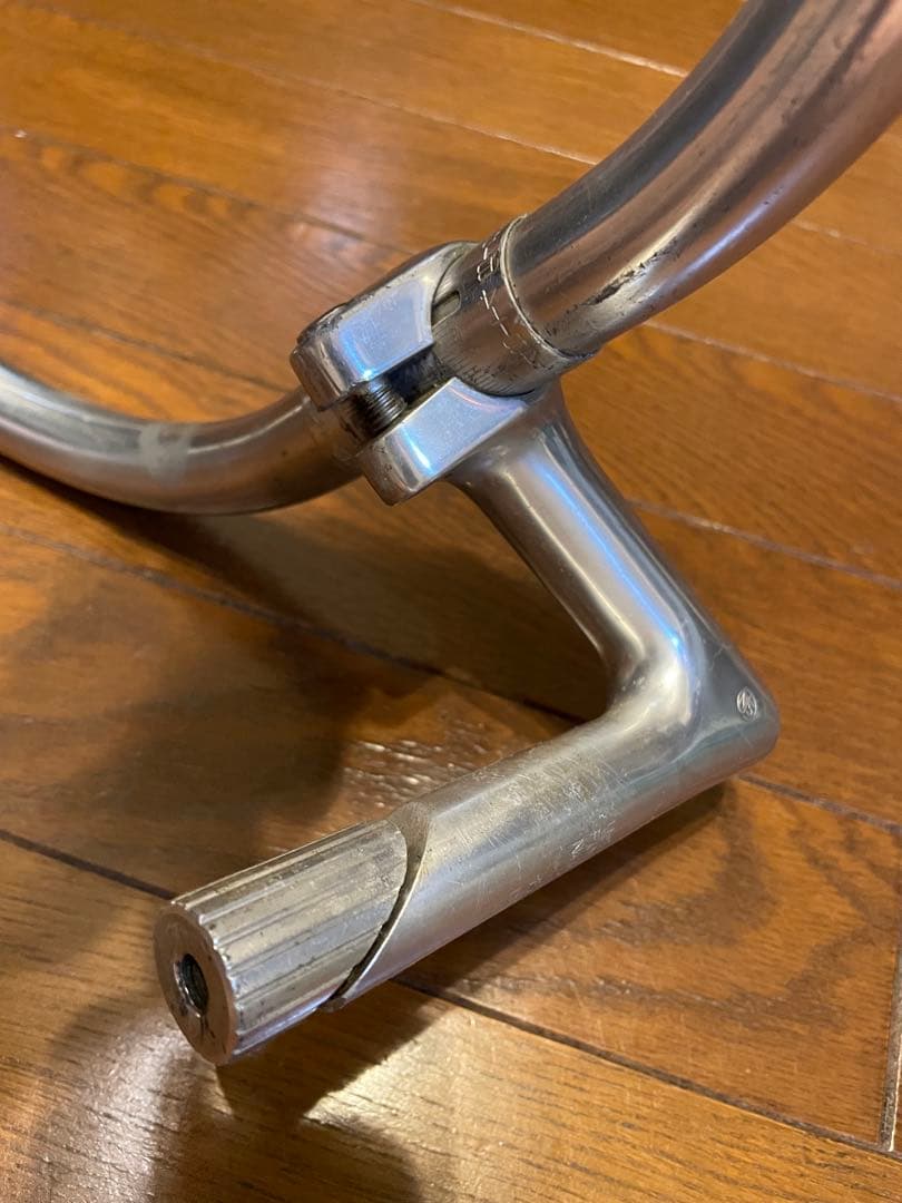 NJS NITTO ハンドル　100mm 58°ステム　競輪　ピスト　ランドナー