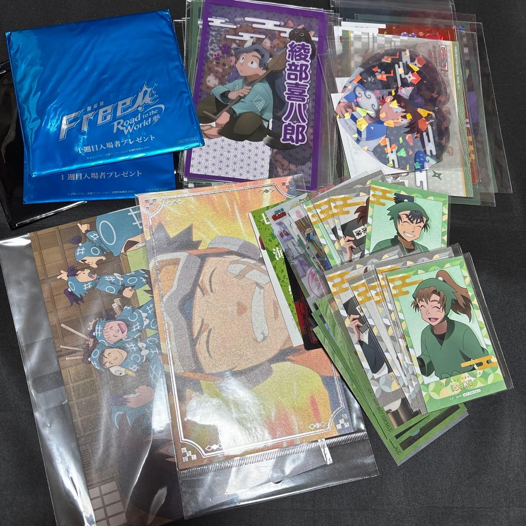 アニメ 紙雑貨 ブロマイド ポスカ カード シール など まとめ売り 310枚