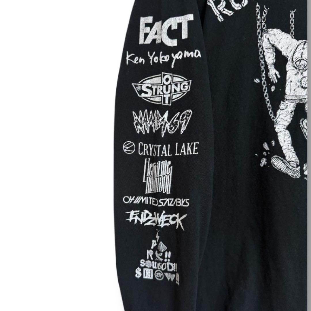 美品 FACT ROCK-O-RAMA-THE END バンドT ブラック　M