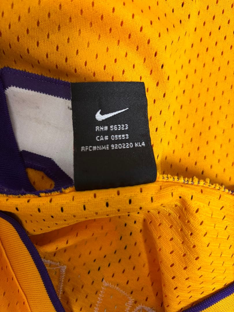 NBA NIKE LAKERS レイカーズ コービーブライアント ゲームシャツ