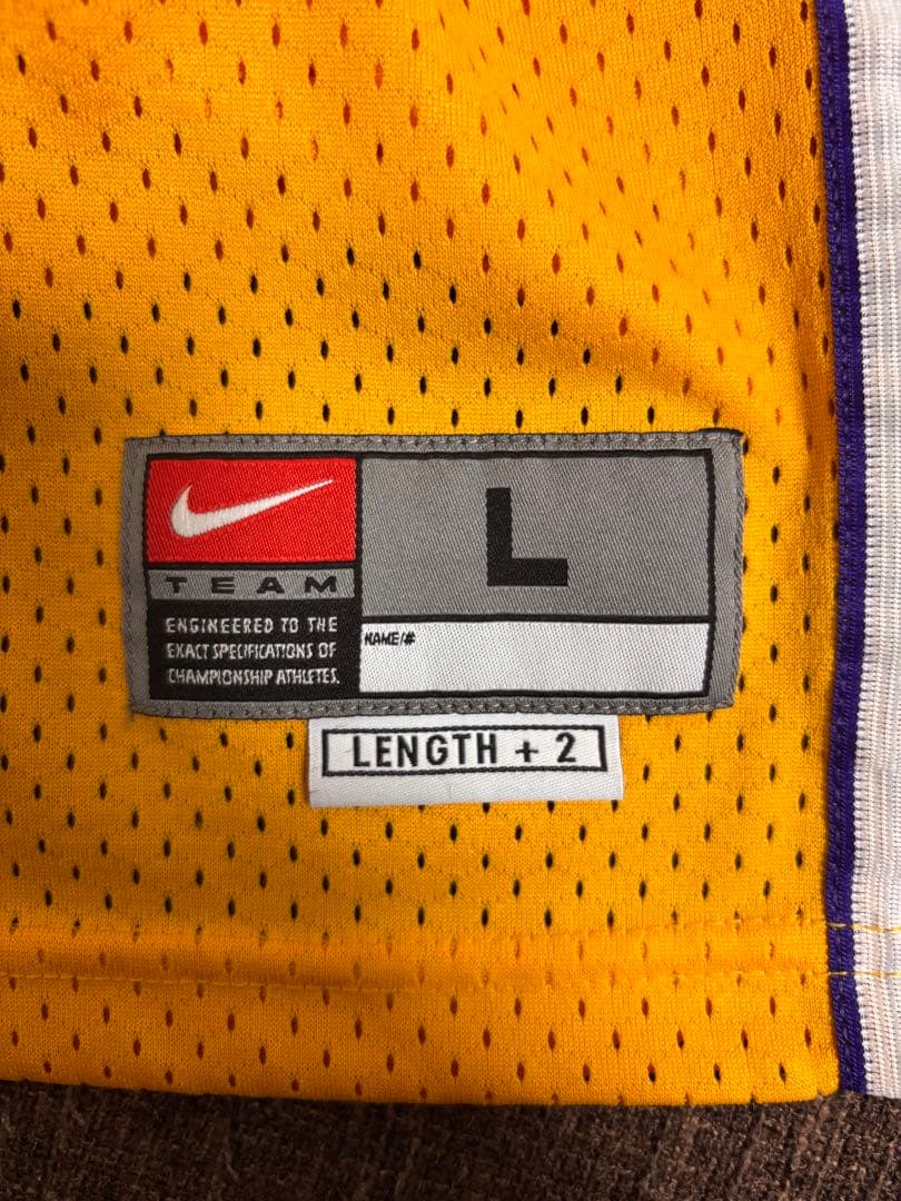 NBA NIKE LAKERS レイカーズ コービーブライアント ゲームシャツ
