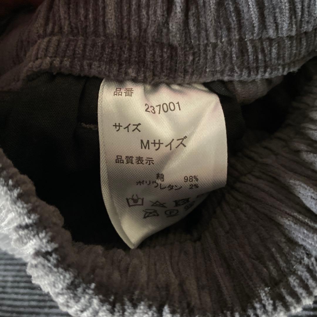 DRT DCX コーデュロイパンツ　グレー