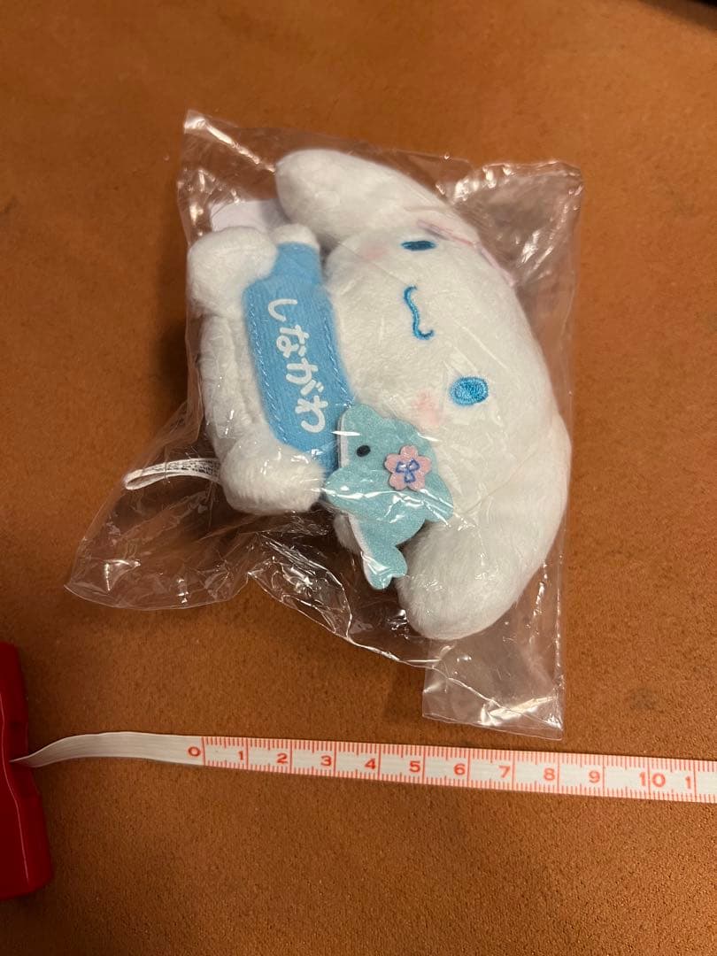 しながわ　シナモンロール　マスコット　キーホルダー　品川　サンリオ ぬいぐるみ
