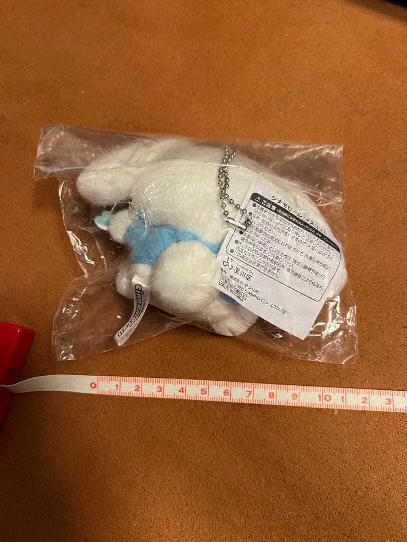 しながわ　シナモンロール　マスコット　キーホルダー　品川　サンリオ ぬいぐるみ