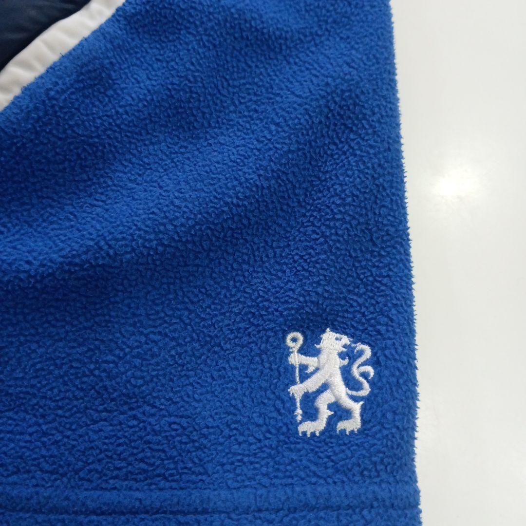 CHELSEA adidas トレーニングジャージ フリース青Ｌサイズ