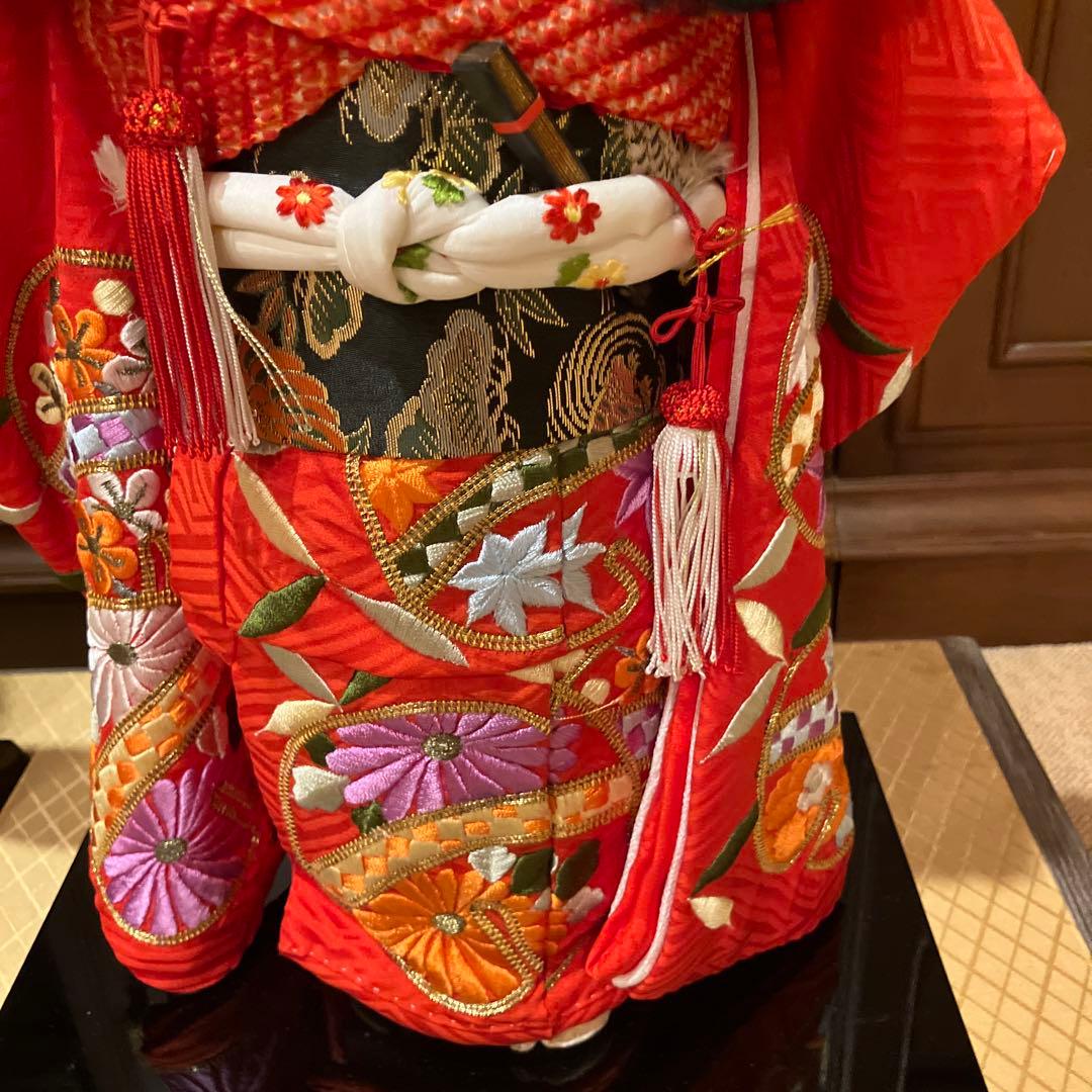 市松人形　男の子　女の子　ペア　美品　日本人形　京都市内お引取りのみ