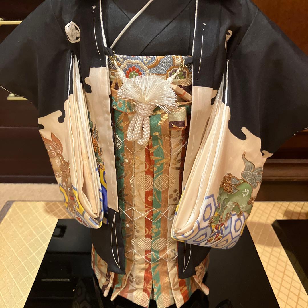市松人形　男の子　女の子　ペア　美品　日本人形　京都市内お引取りのみ