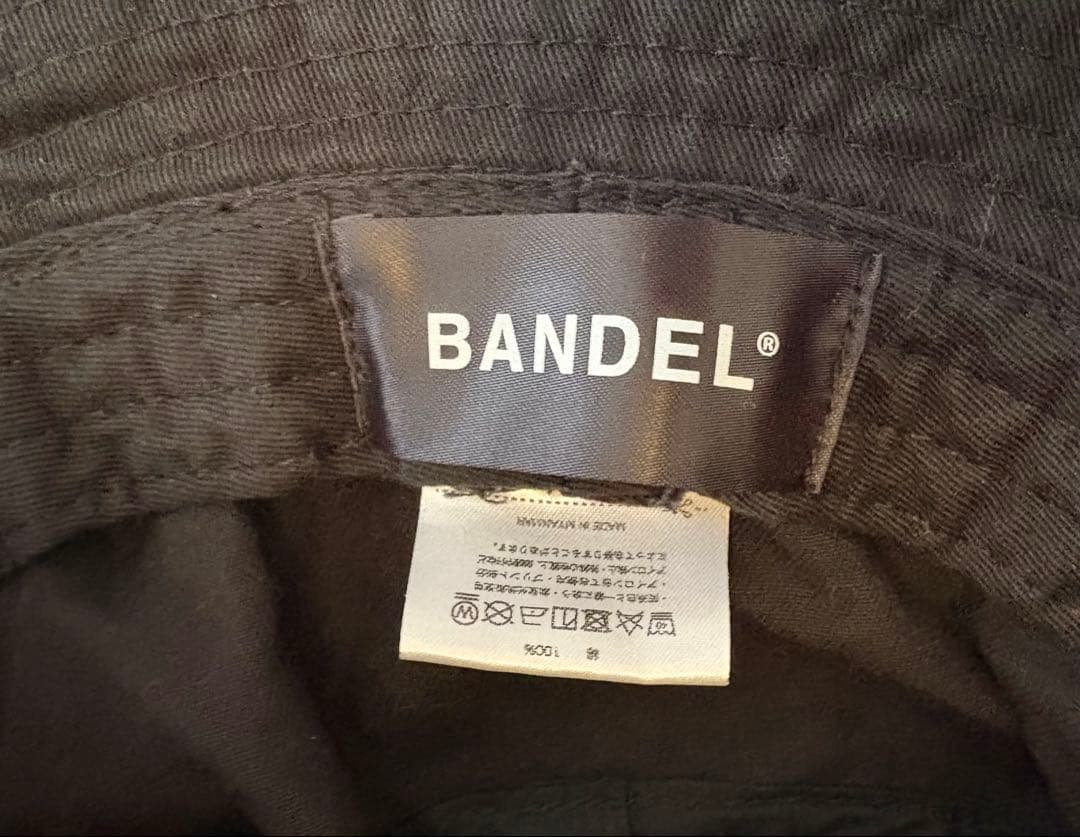 BANDEL LOGO BUCKETHAT Black 定価以下