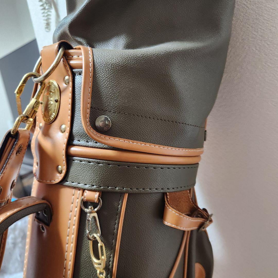 【希少】TRUSSARDI トラサルディ キャディバッグ クラシック グリーン