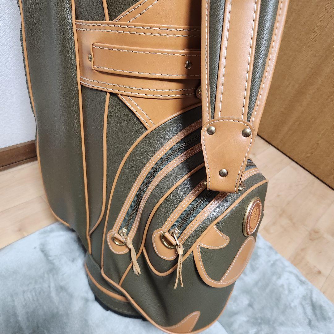 【希少】TRUSSARDI トラサルディ キャディバッグ クラシック グリーン