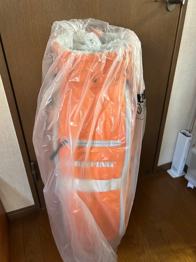 新品BRIEFING ゴルフキャディバッグ オレンジ