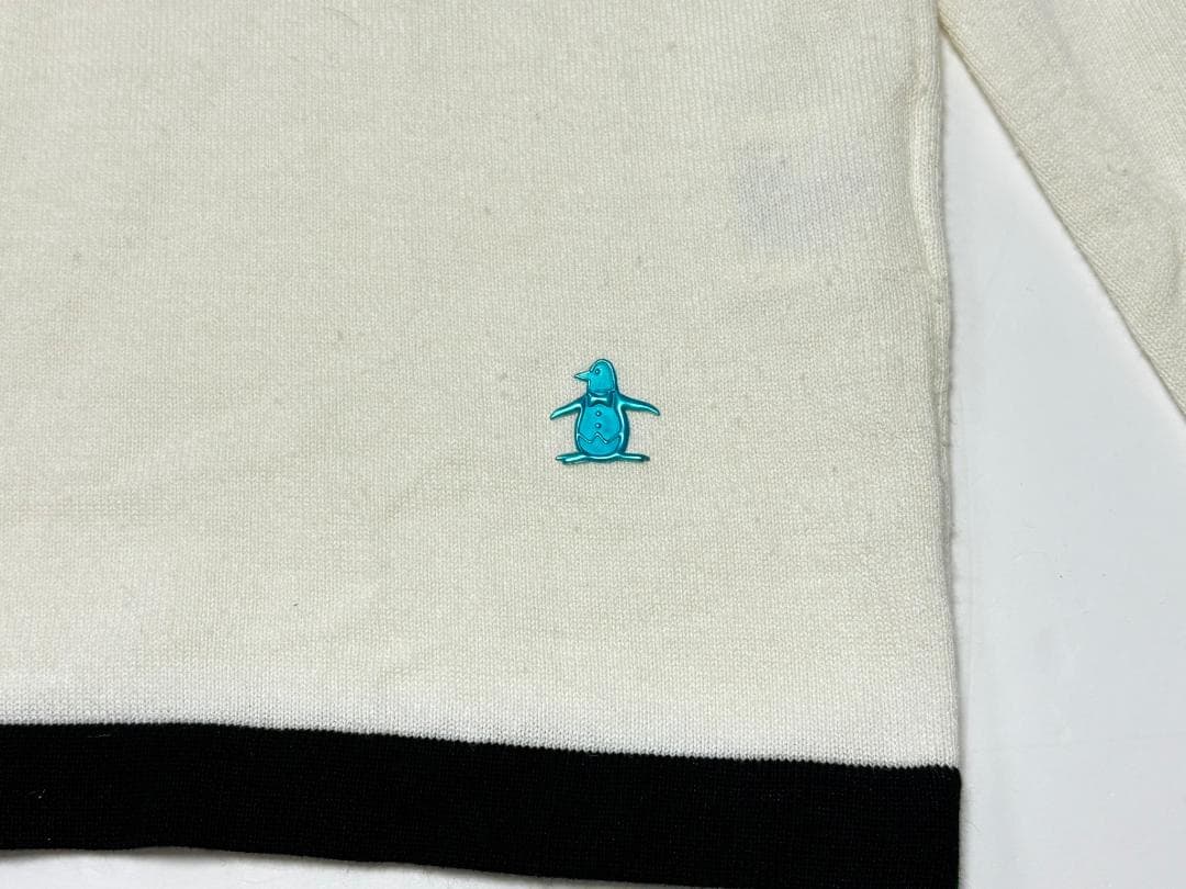 Munsingwear ゴルフ ジャケット柄 長袖ニット M