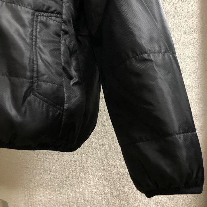 アディダスゴルフ◆中綿 ジップアップ ジャケット ブラック Mサイズ
