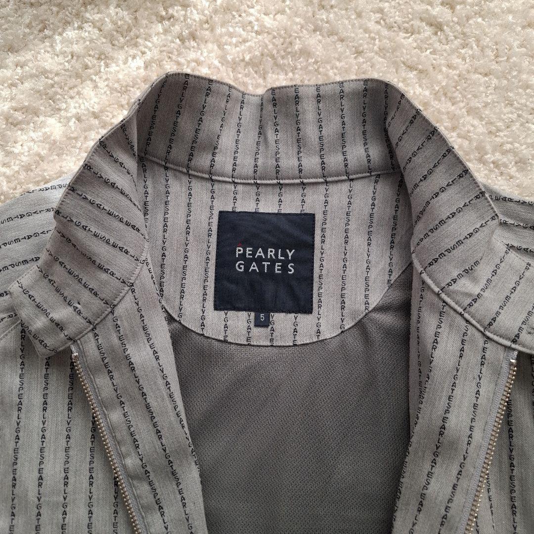 PEARLY GATES ストライプ柄セットアップ