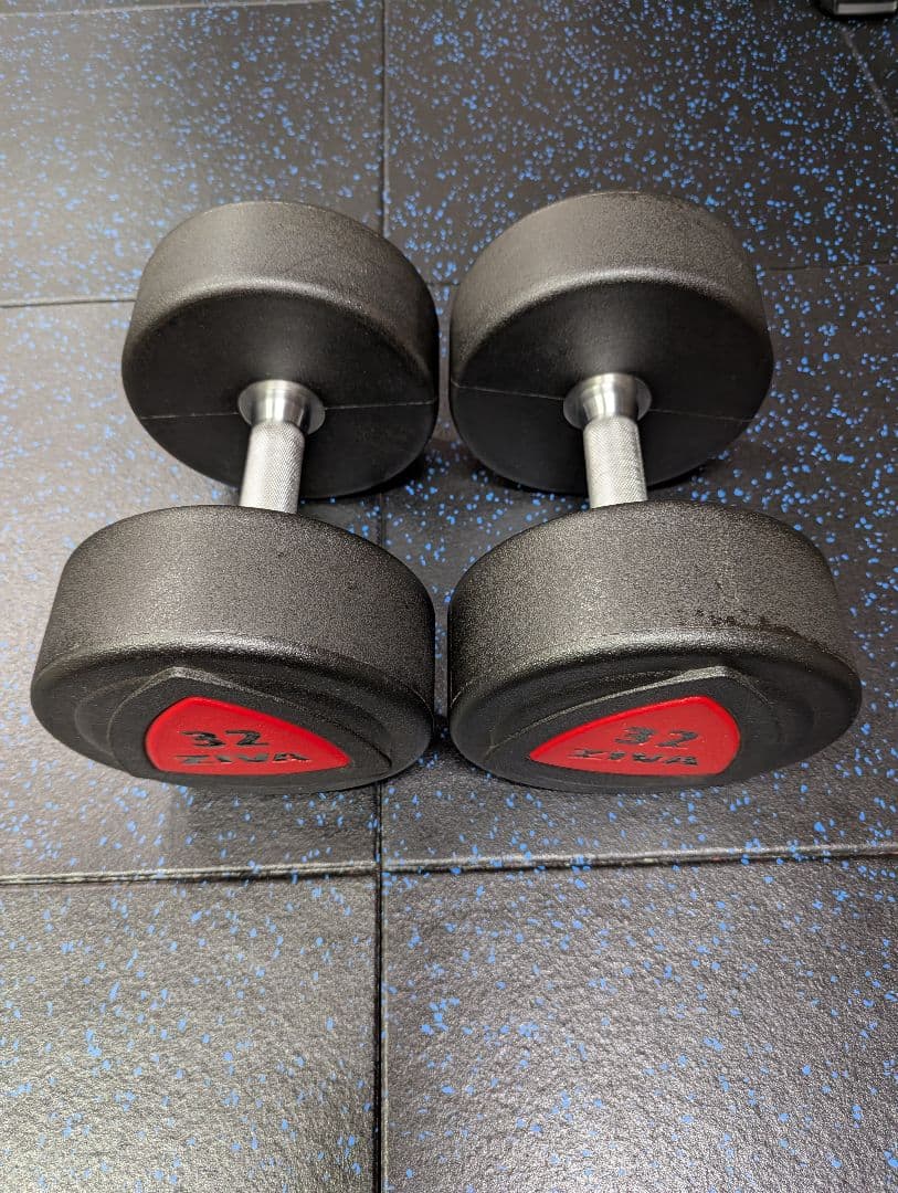 美品　ZIVA　ジーヴァ　ウレタンダンベル　32kg　①　1個