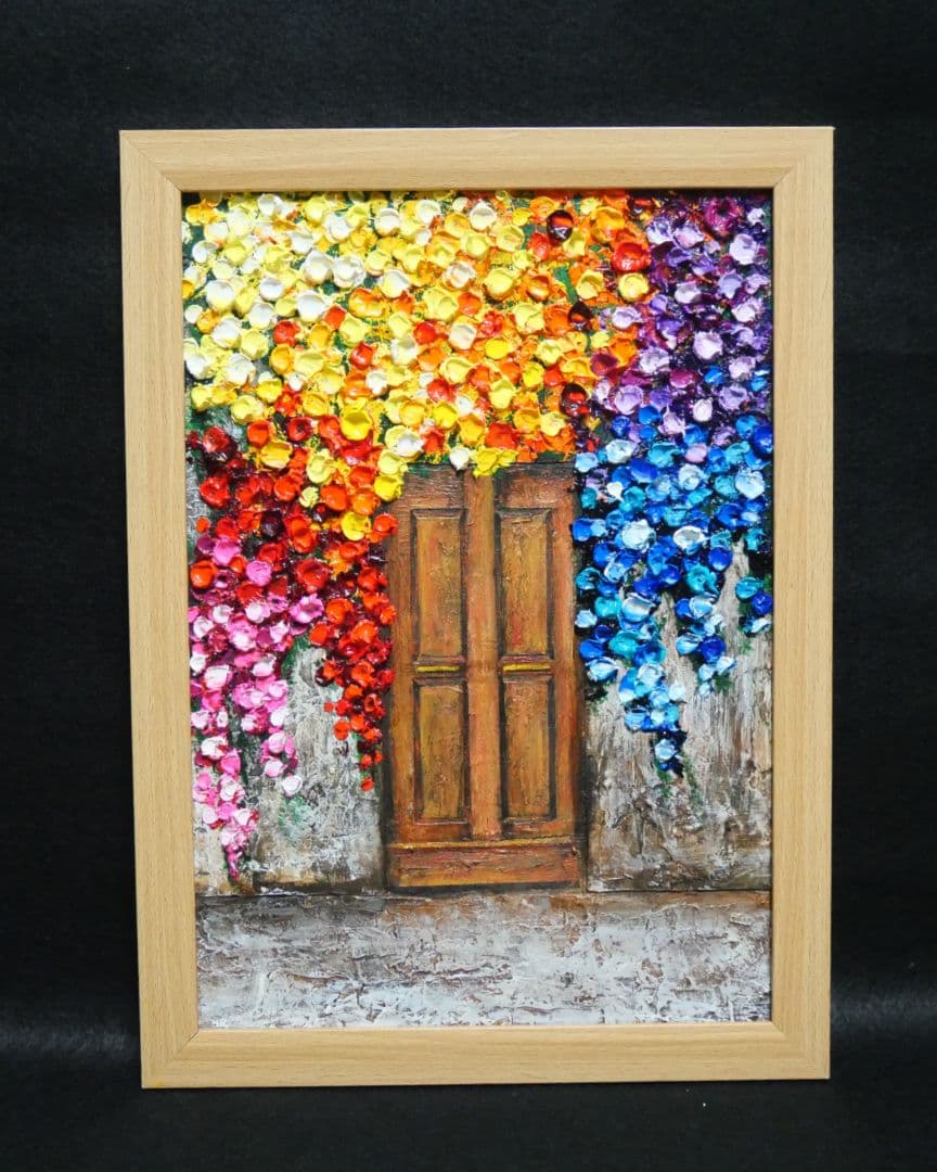 油絵 油彩 油彩画 絵 絵画 【扉】