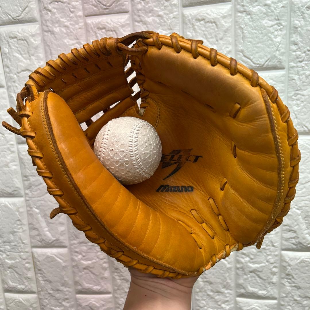【良型】野球 グローブ 軟式 少年野球 キャッチャーミット ミズノ セレクト9