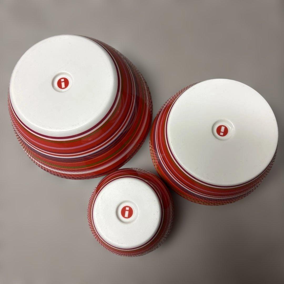 イッタラオリゴ3点SET　レッド希少品