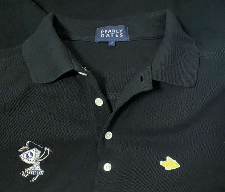 ★新品/PEARLY GATES✖️スポンジボブ/ポロシャツ/7