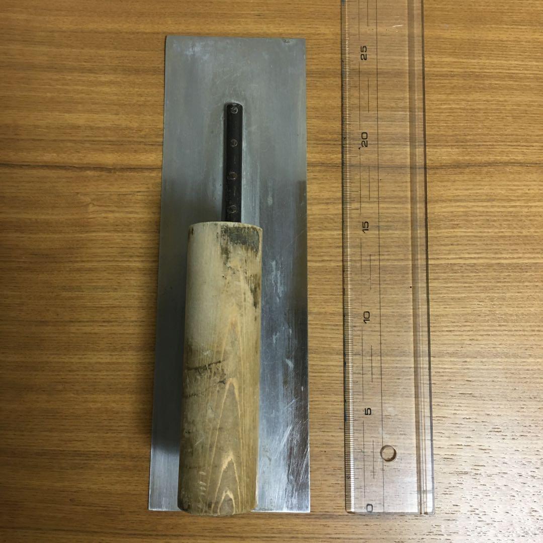 ① 左官鏝 西勘本店 登録 当時物
