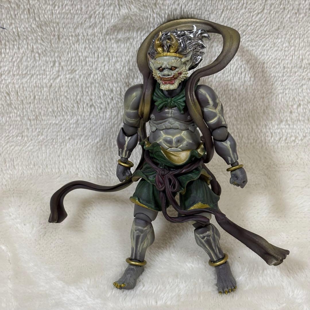 【美品】海洋堂 リボルテックタケヤ 雷神 竹谷隆之 可動仏像