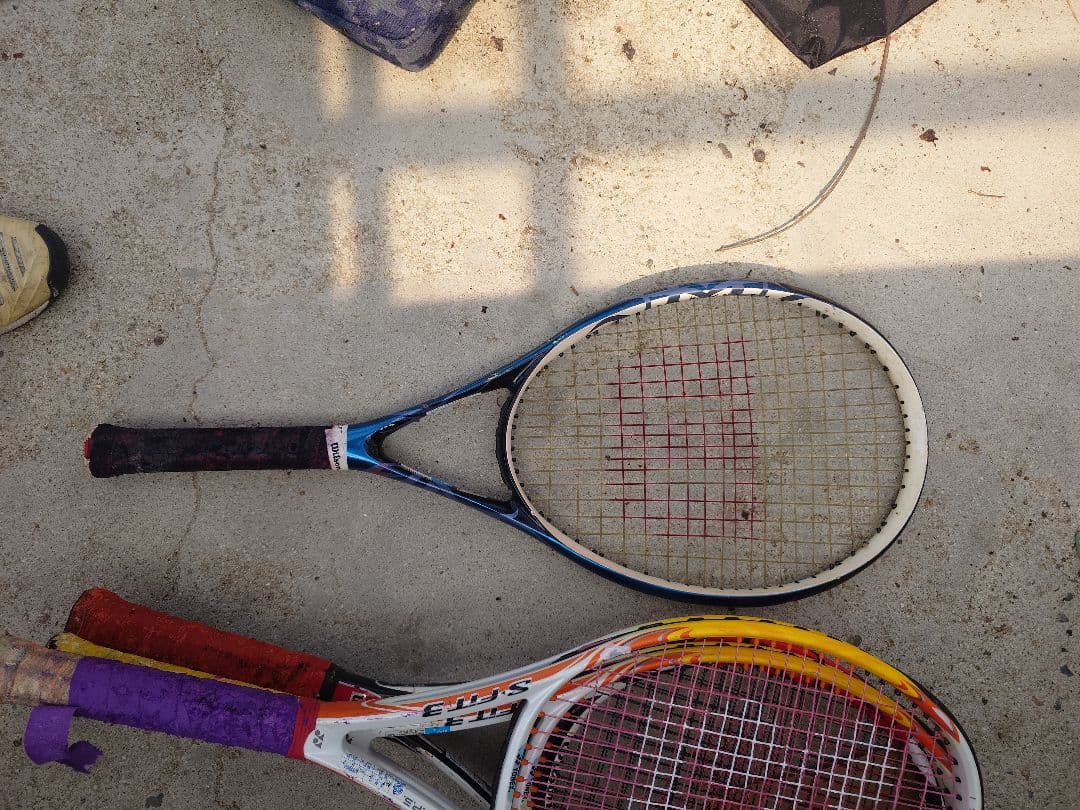 Wilson、ヨネックス テニスラケット 5本セット