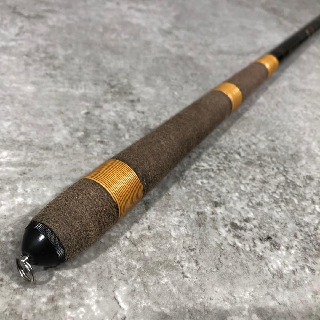美品 DAIWA ダイワ 釣竿 ロッド ケブラーカーボ 波紋 硬調 21