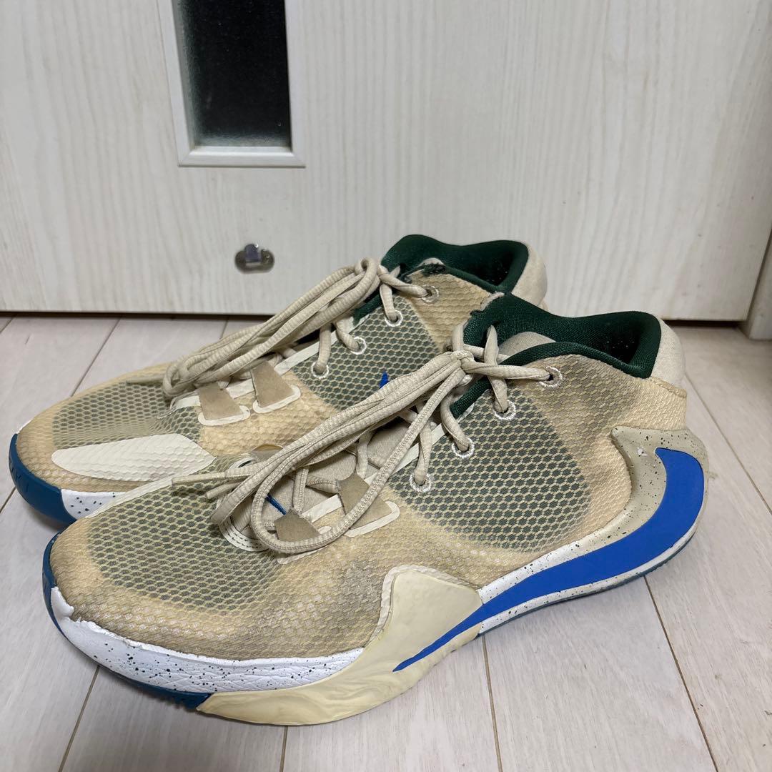 シューズ(男性用) Nike Zoom Freak 1 Light Cream/Blue 26.5