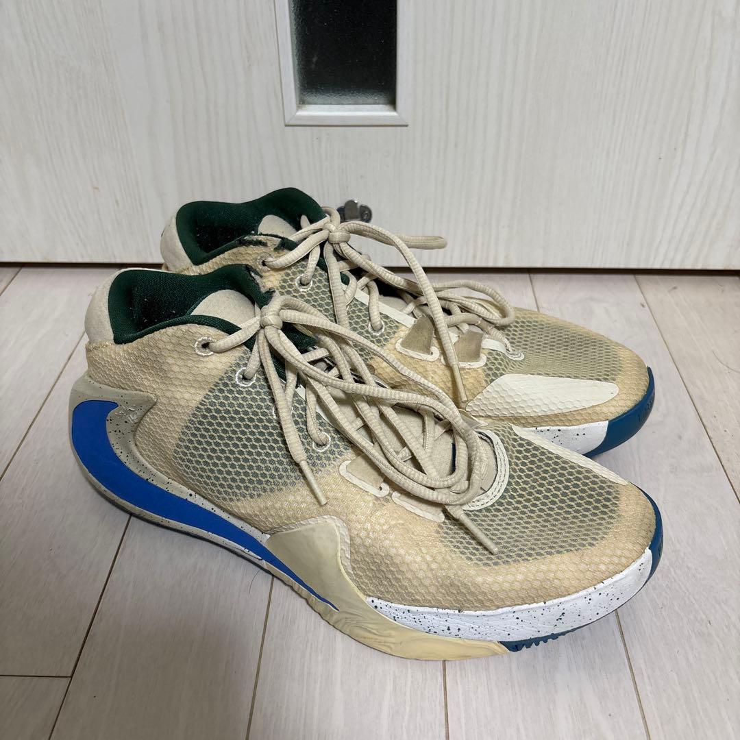 シューズ(男性用) Nike Zoom Freak 1 Light Cream/Blue 26.5