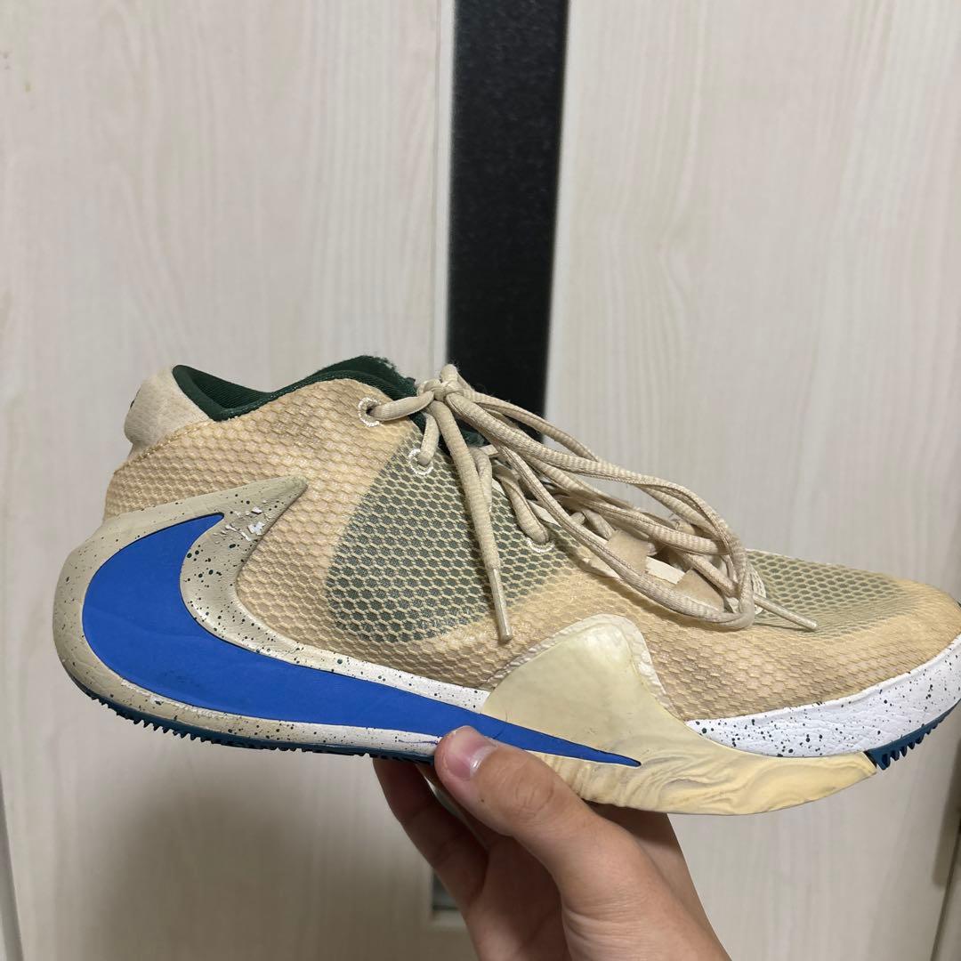 シューズ(男性用) Nike Zoom Freak 1 Light Cream/Blue 26.5