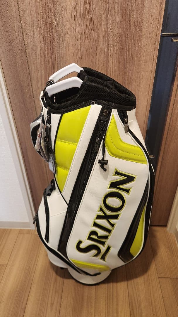 Srixon キャディバッグ ホワイト・イエロー