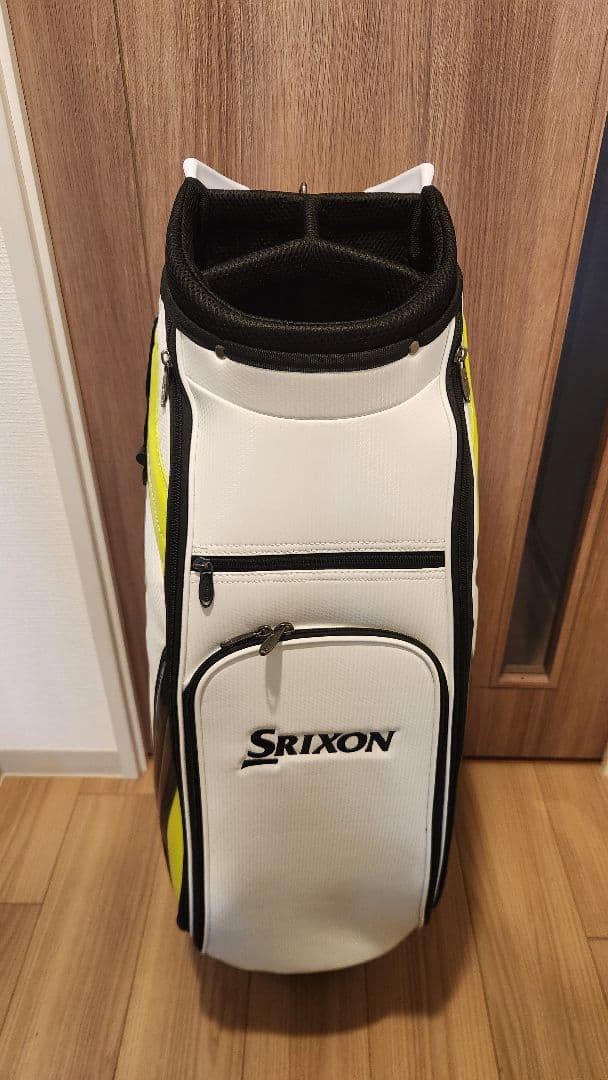 Srixon キャディバッグ ホワイト・イエロー
