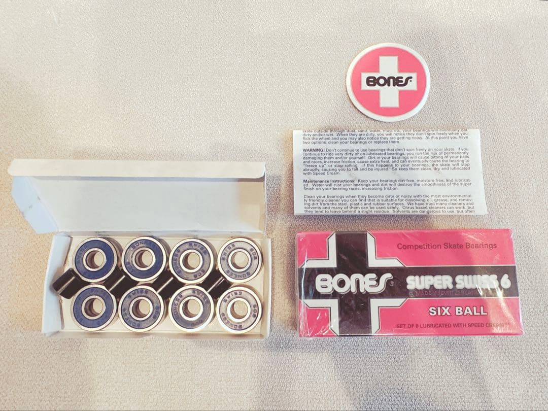 Bones Super Swiss6 ボーンズ ベアリングスーパー6