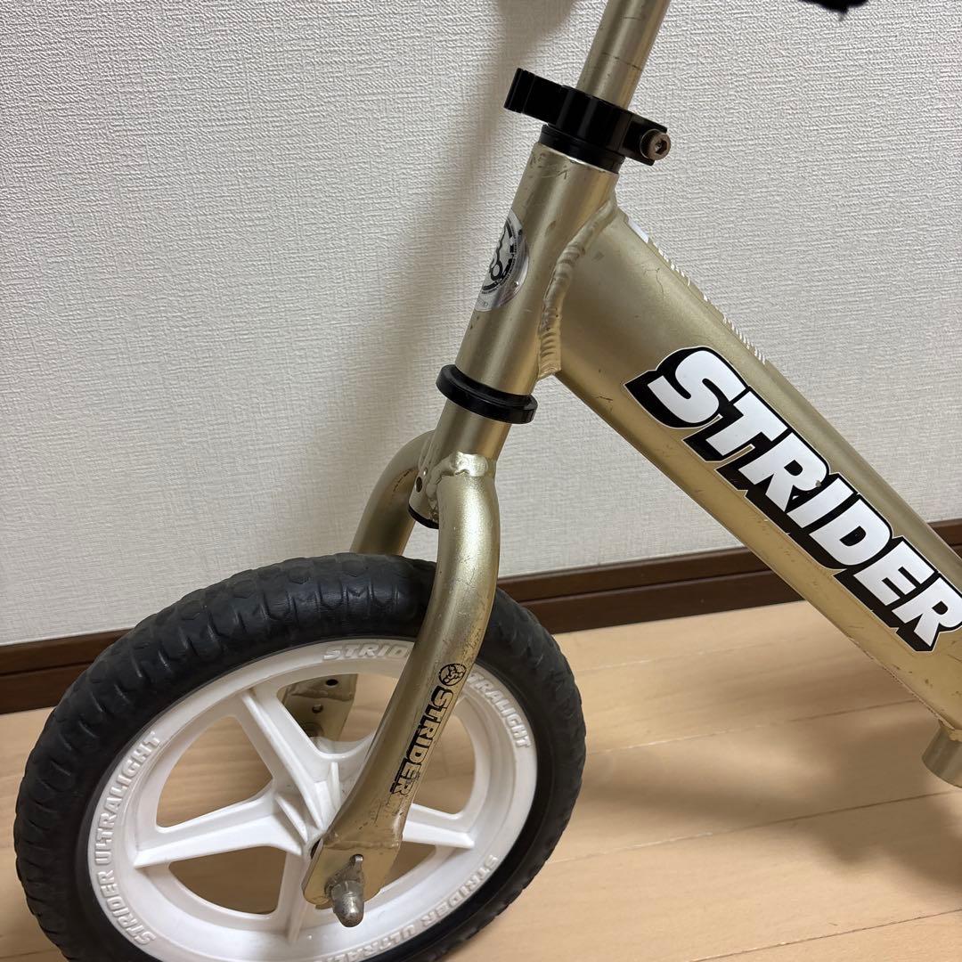 STRIDER 12 PRO バランスバイク ゴールド