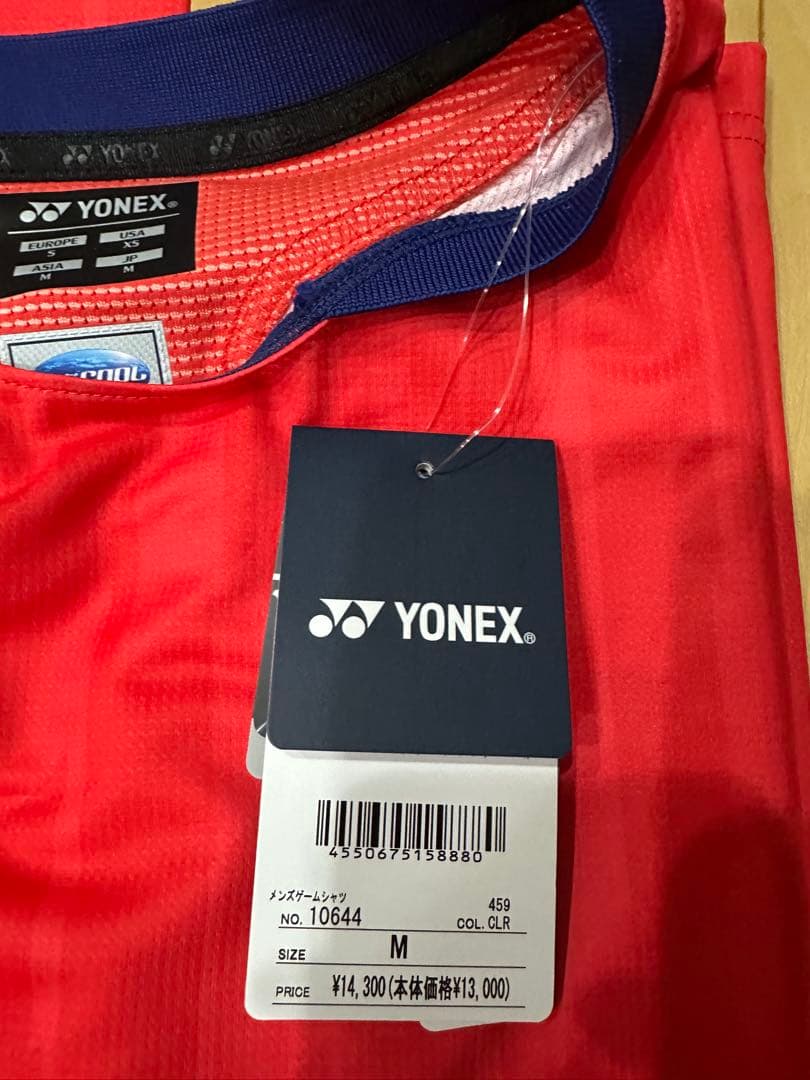 YONEX ウェア Mサイズ レッド