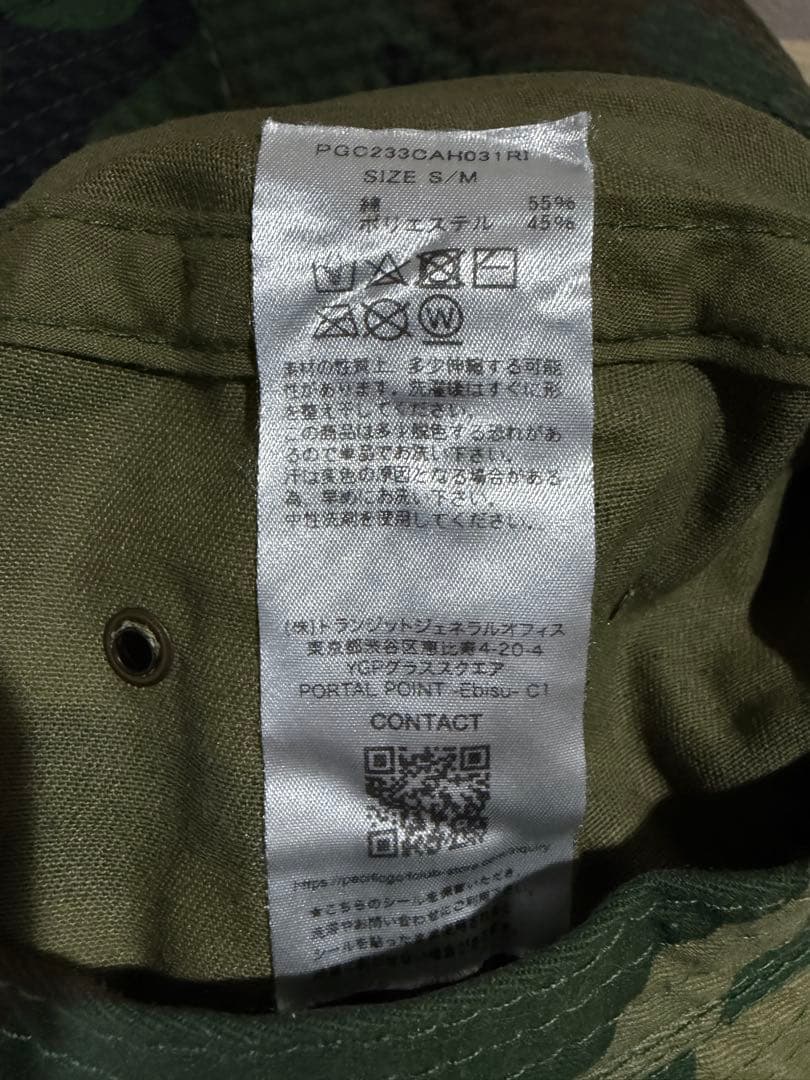 PACIFIC GOLF CLUB パシフィックゴルフクラブ　 バケットハット