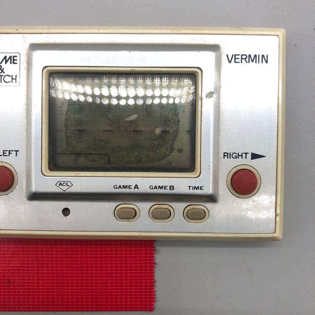 ニンテンドー　任天堂　ゲーム＆ウォッチ　VERMIN　バーミン O