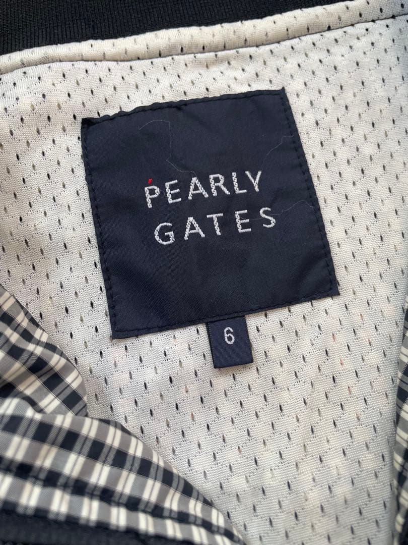 PEARLY GATES チェック柄ジャケット サイズ6（XL）