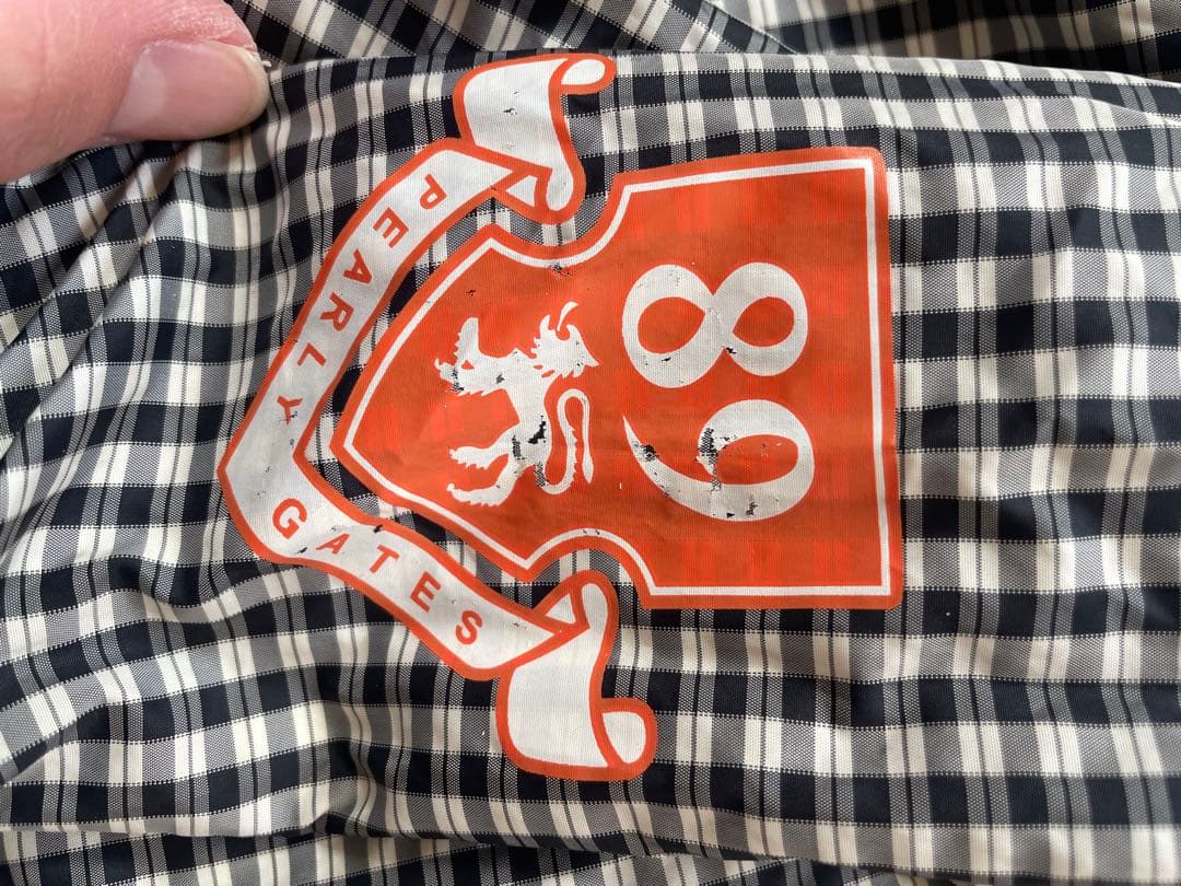 PEARLY GATES チェック柄ジャケット サイズ6（XL）