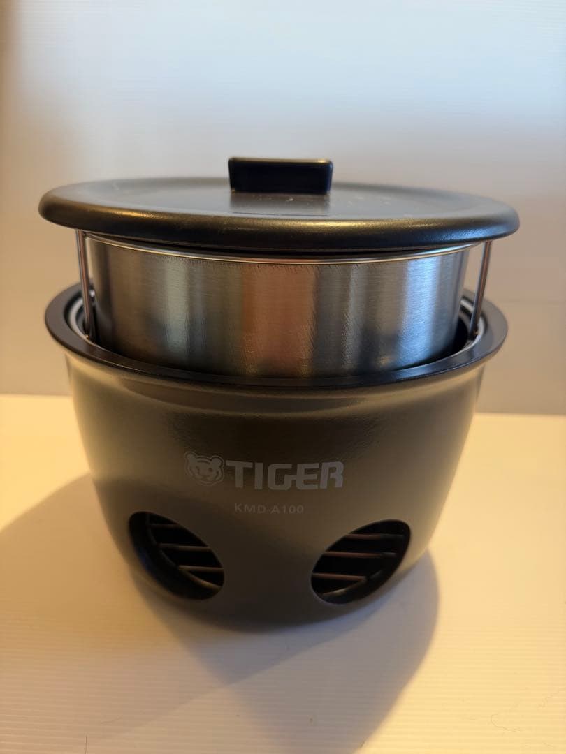 【最終値下げ】TIGER KMD-A100防災・アウトドア炊飯器１合〜５合炊き