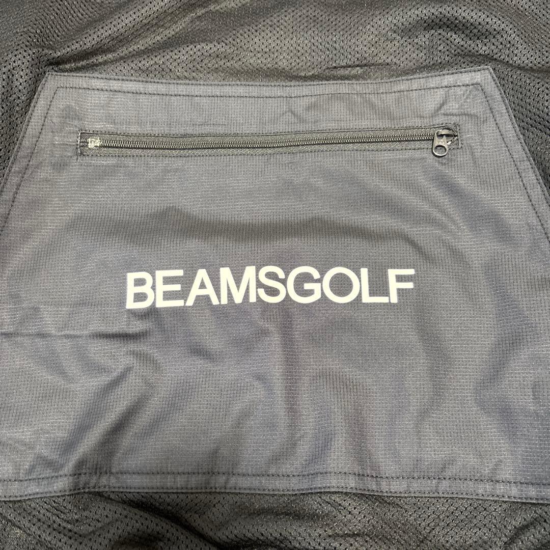 BEAMSGOLF ネイビー メッシュベスト L