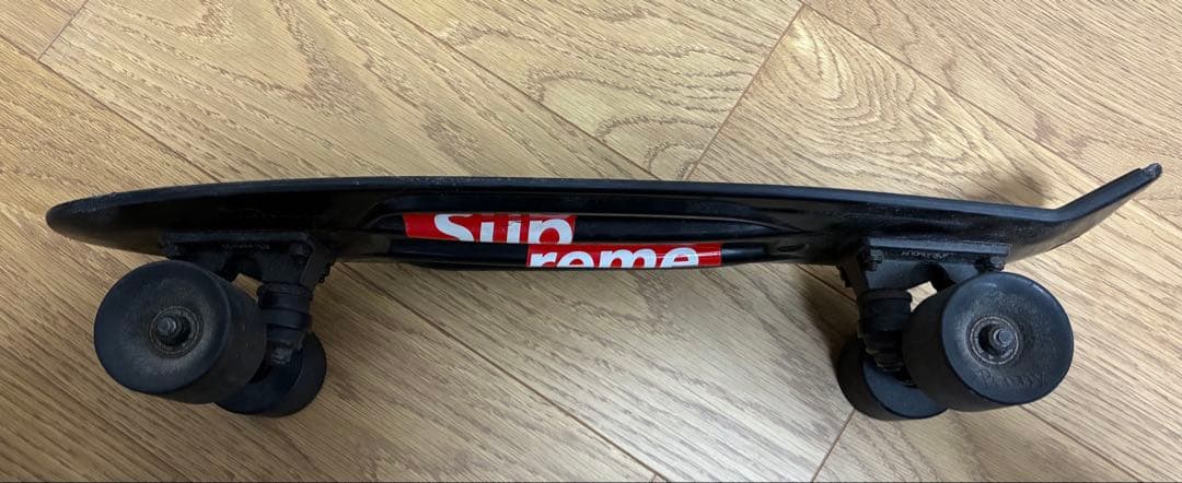 Penny 22インチ ペニーボード ブラック Supremeステッカー付 中古