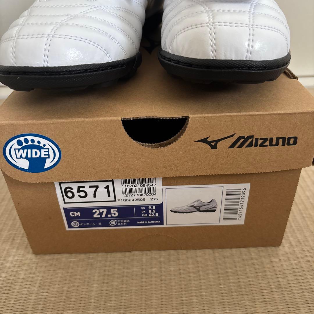 Mizuno サッカーシューズ 27.5cm ホワイト