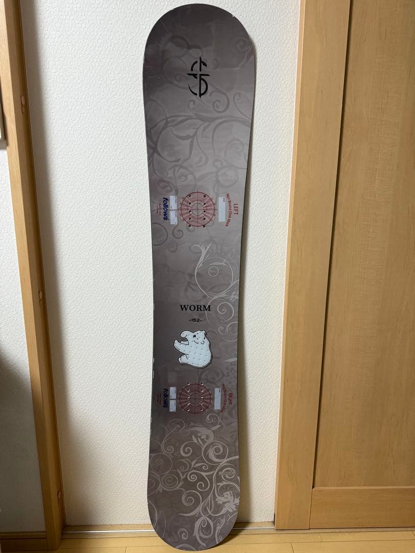 クロージャ　ワーム　25-26 152cm