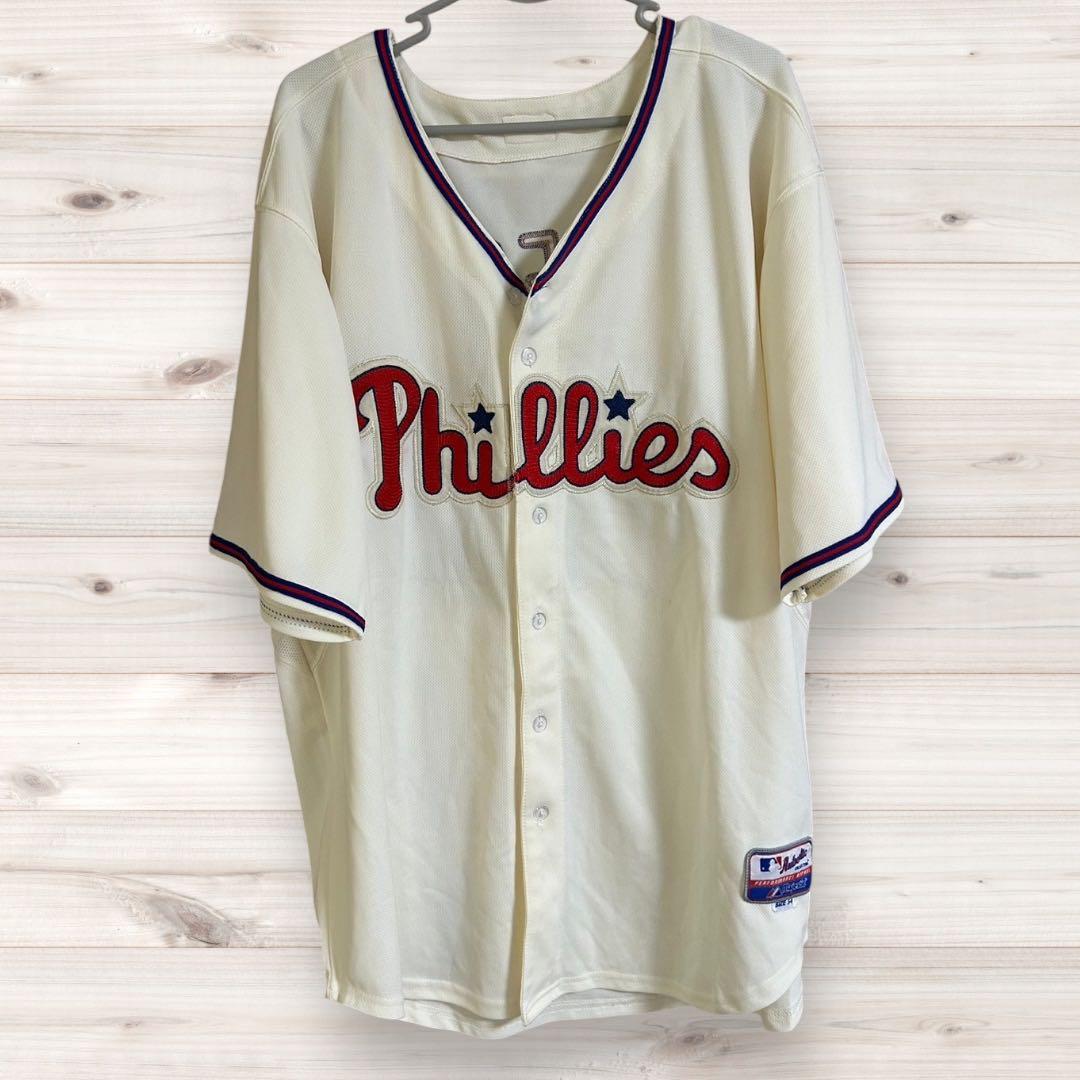 アメリカ製　Phillies LEE 33 majestic 54size