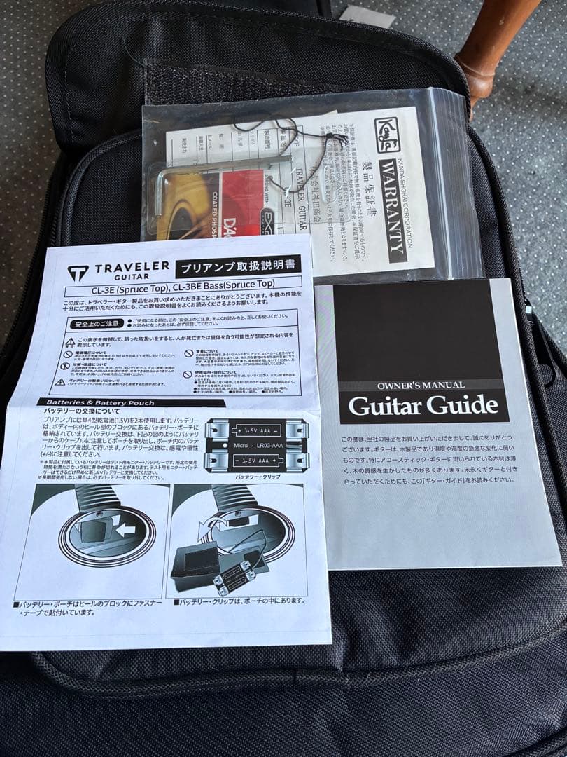訳あり！TRAVELER GUITAR CL3E SPSE