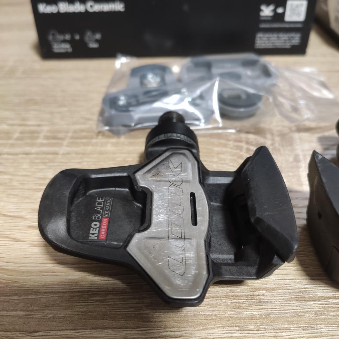 LOOK KEO BLADE CARBON CERAMIC ペダル 中古・難あり
