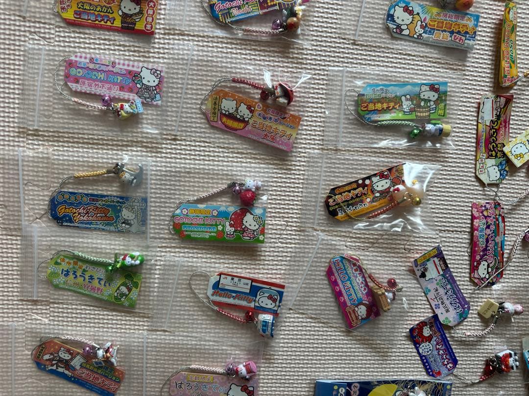 ハローキティ ストラップ 約125個セット